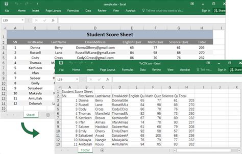 Python Convert Excel To Csv And Vice Versa