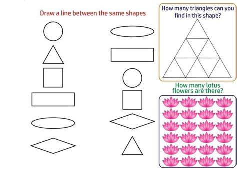 Worksheets Draw A Line Between The Same Shapes You Draw Line