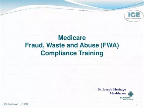 Ppt Medicare Fraud Waste And Abuse Fwa Compliance Training