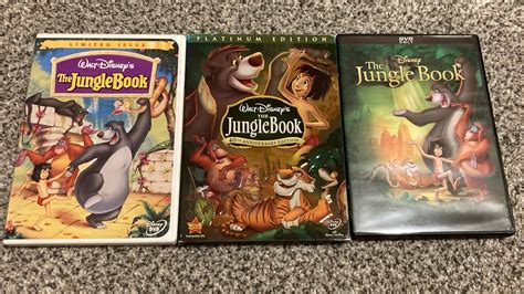 3 Different DVD Versions Of The Jungle Book YouTube