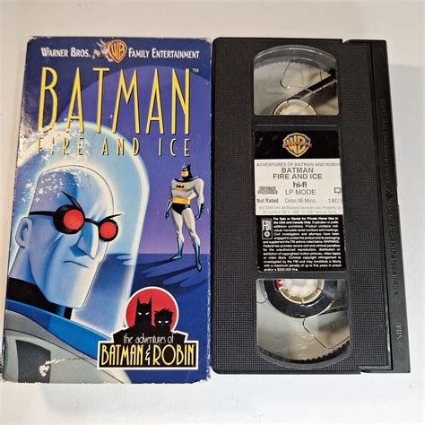 The Adventures Of Batman Robin Fire And Ice Vhs 1997 85391462330