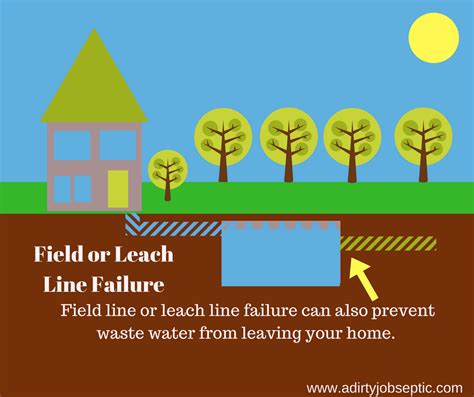 Field Or Leach Line Failure Graphic