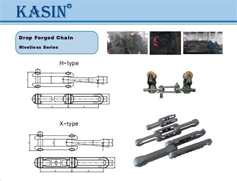 High Tensile Drop Forged Rivetless Chain X Pitch Mm With