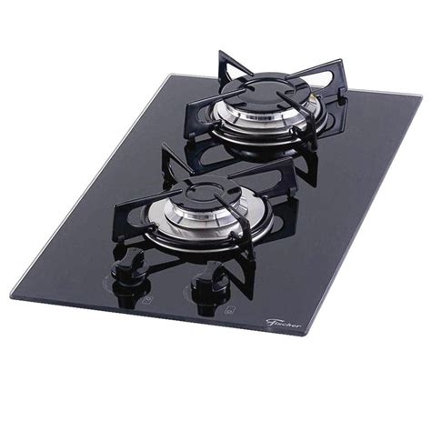 Cooktop 2 Bocas Mesa De Vidro Fischer Extra