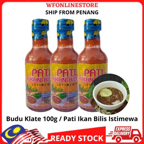 Budu Cap Ketereh Budu Klate Pati Ikan Bilis Istimewa Sos Bilis 100ml