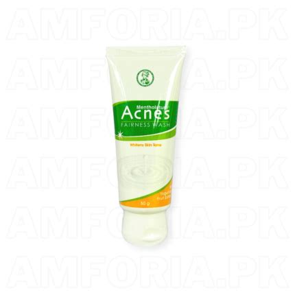 Mentholatum Acnes Fairness Wash Face Wash 50g 100 Authentic Online