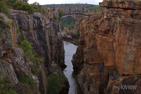 Bourkes Luck Potholes In Blyde River Canyon Nature Reserve In Wall