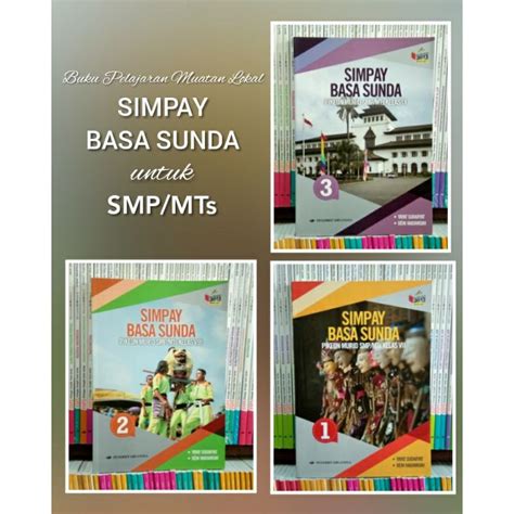 Jual Simpay Basa Sunda Jilid Untuk Smp Mts Kelas Vii Viii Ix