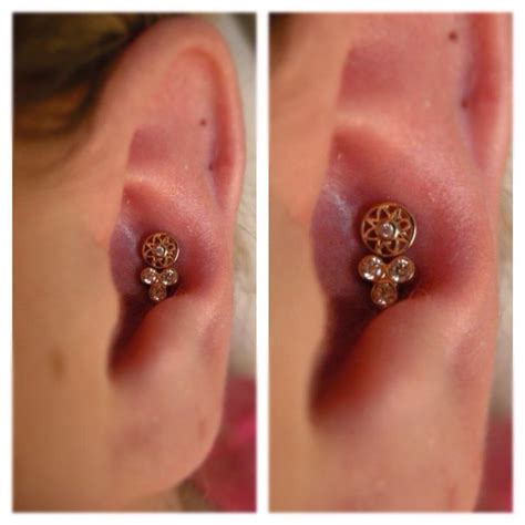 Saint Sabrina S Piercing Ear Piercings Yellow Gold