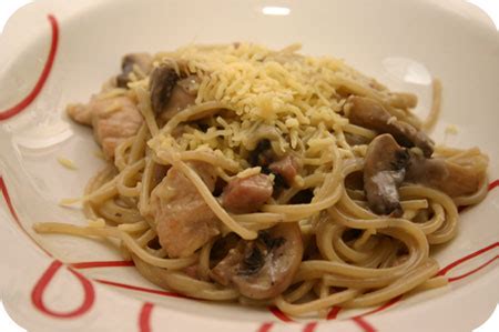 Spaghetti Met Kipfilet En Champignons Brutsellog