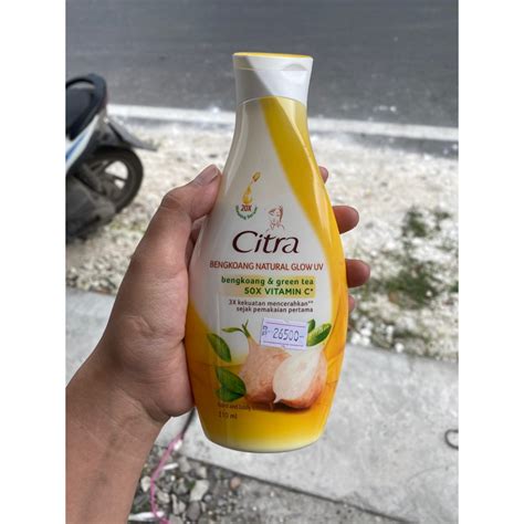 Jual Citra Bengkoang Natural Glow Uv Hand And Body Lotion Ml