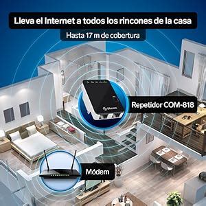 Steren Repetidor Wi Fi Ghz Hasta M De Cobertura Banda