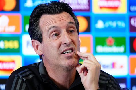 L entraîneur d Aston Villa Unai Emery en détresse après le penalty