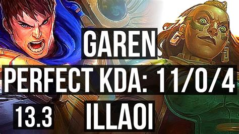 Garen Vs Illaoi Top 11 0 4 Legendary 500 Games Rank 12 Garen