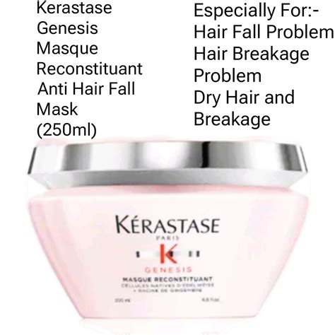 Kerastase Genesis Anti Hair Fall Fortifying Mask Ml Lazada