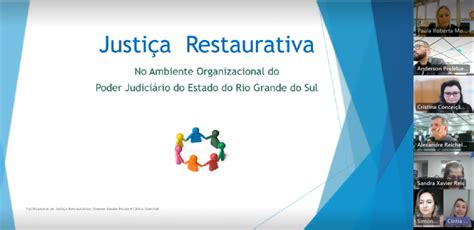 Projeto De Justi A Restaurativa No Ambiente Organizacional Tema De