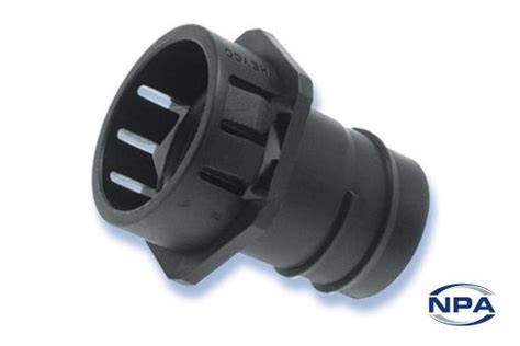 Conduit Fitting Heyco Flex Quick Twist Black Npa