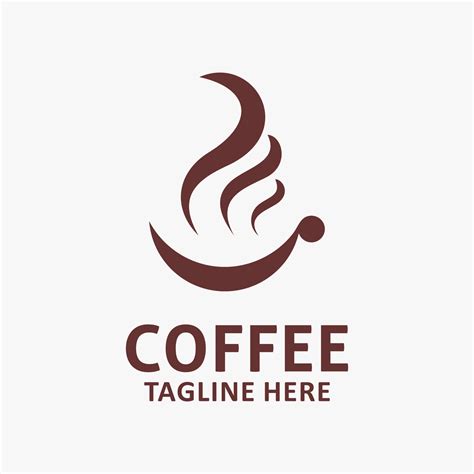 Simple Coffee Logo Design Vector Art At Vecteezy