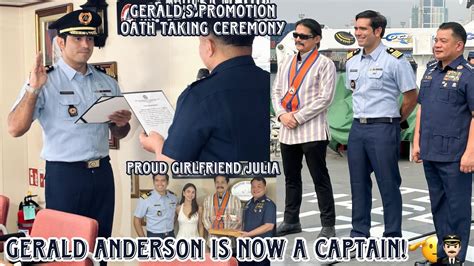 Gerald Anderson Napromote Bilang Captain Ng Philippine Coast Guard