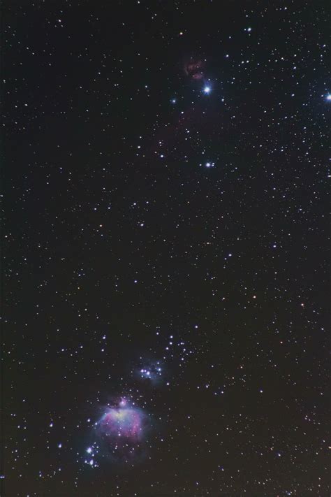 Flame Nebula Orion Constellation