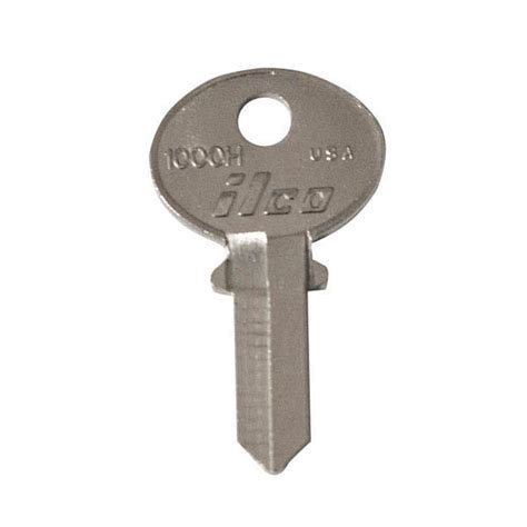 Lockmasters Ilco CCL CB56 4 Pin H Keyway Key Blank 10ct IL 1000H