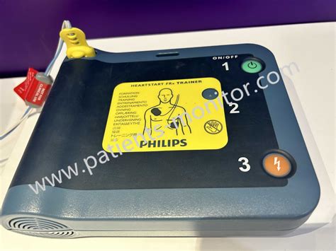 Philips Heartstart Frx Trainer Aed Defibrillator Used With Good