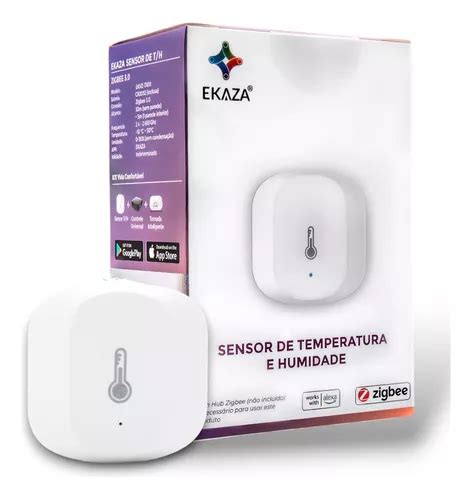 Sensor De Temperatura E Umidade Zigbee Inteligente Automa O Mercadolivre