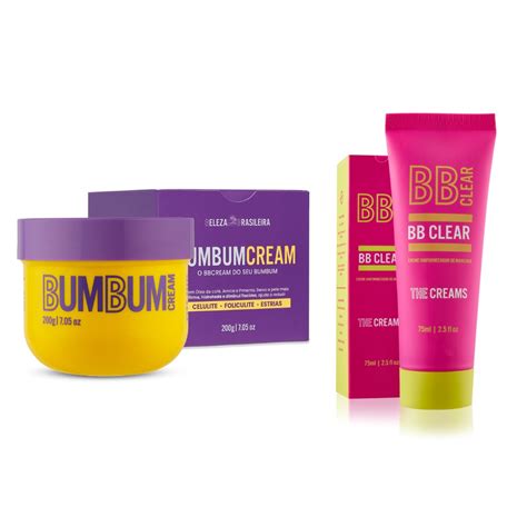 Bumbum Cream Creme Para Celulite Estrias E Foliculite Bb Clear Creme