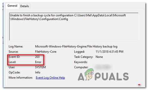 How To Fix Filehistory Error 201 On Windows 10