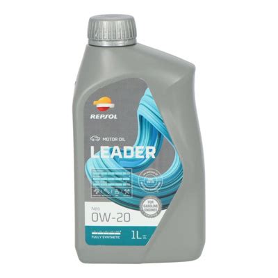 ACEITE MOTOR REPSOL 0W20 LEADER NEO 1 LITRO Innova Centro