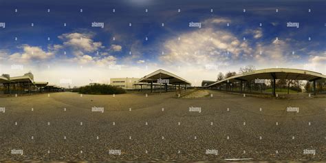 360° view of Former Bus Station Olympiacentrum Munich - Alamy