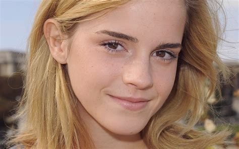 Emma Watson Natural Blonde