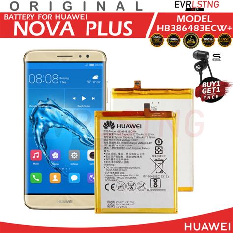 Huawei Nova Plus Battery Model Hb Ecw Original Equipment