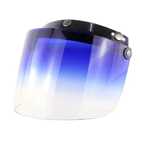 Open Face Helmet Visor Motorcycle Helmet Bubble Visor Lens Bubble ...