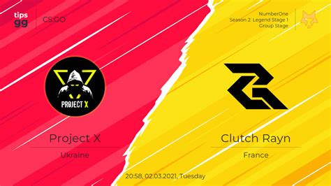 Project X Vs Clutch Rayn 02 03 2021 Match Prediction CS GO Tips GG