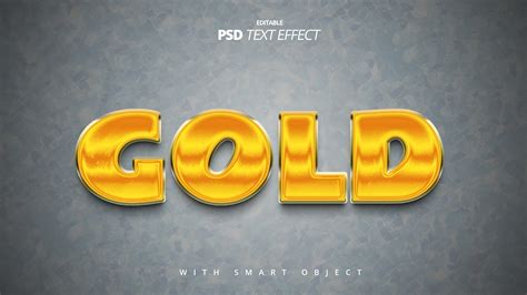 golden shiny gradient text effect design 37905223 PSD