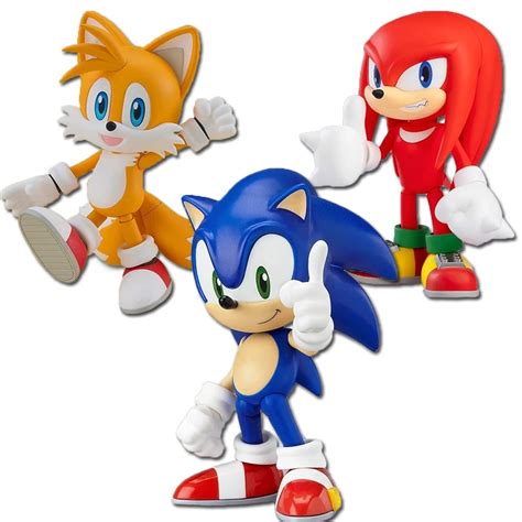 Figuras De Acci N De Sonic The Hedgehog Tails Knuckles Pulgadas