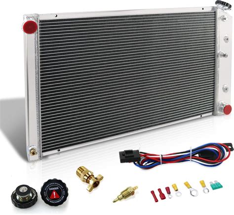 Amazon Ozcoolingparts Row Core Aluminum Cu Radiator For