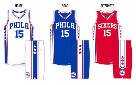 Sixers Unveil New Jerseys