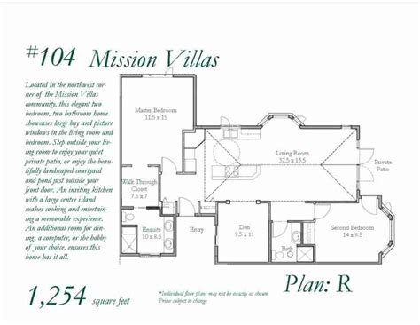 Floorplans - Mission Villas