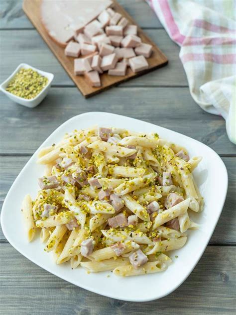 Pennette Cremose Mortadella E Pistacchi Ricetta Fatto In Casa Da