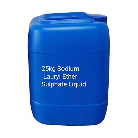 25kg Sodium Lauryl Ether Sulphate Liquid At Rs 152 Litre Sodium