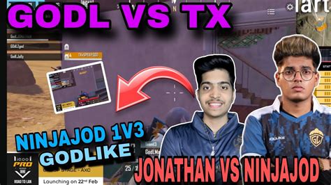 Ninjajod Vs Jonathan Tx Ninjajod 1v3 Godl Ninjajod 1v3 Iqoo Pro