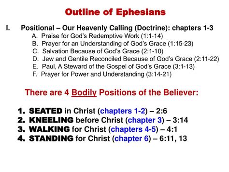 Book Of Ephesians Summary : Overview Of Ephesians - The epistle to the ...