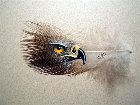 An Amazing Hobby Of Painted Feathers Examples Bored Art