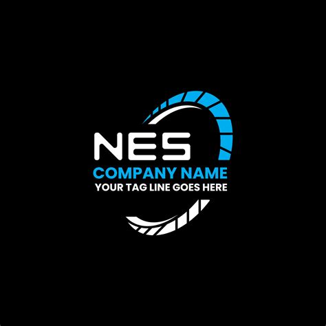 NES letter logo vector design, NES simple and modern logo. NES luxurious alphabet design ...