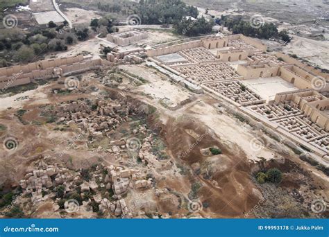 Ruins Of Processional Street Of Ancient Babylon In Hillah, Iraq Royalty ...