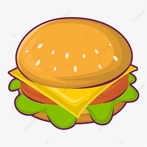 Ilustración De Vector De Hamburguesa PNG Burger Png Vector De