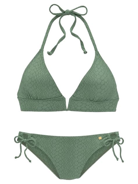 JETTE Triangel Bikini in grün günstig kaufen limango