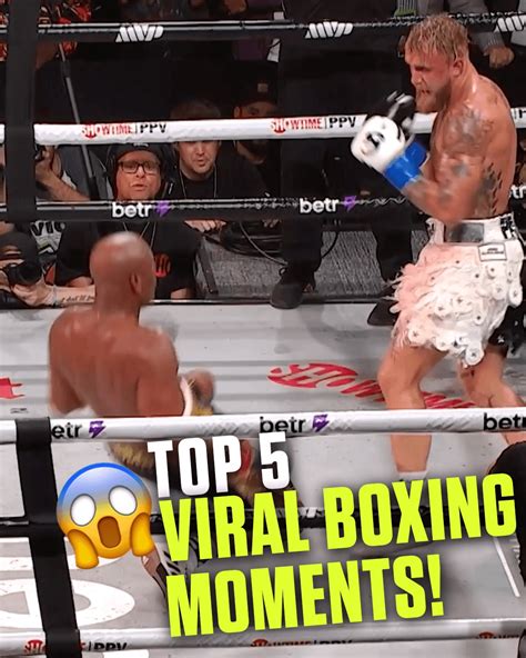 Re-live 5 VIRAL Moments in Boxing! | Internet, boxing | These moments ...